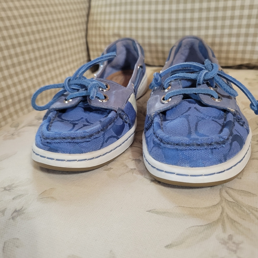 Women's Coach Rainey Boat Shoes Size 8 B